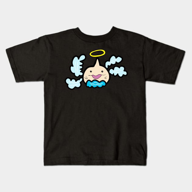 cloud overcast light Kids T-Shirt by FzyXtion